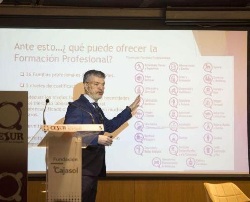 Fundación Sopeña-participa en la jornada FP y Empresa cesur